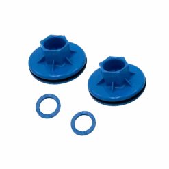 Pelican Pedal Boat Wheel Bushings In Azure Blue - Pack Of 2